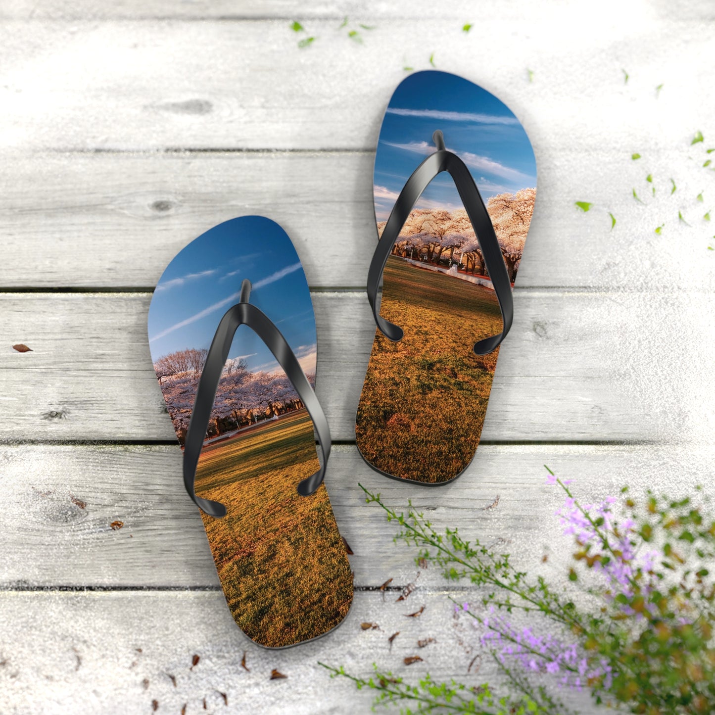 DC Cherry Blossom Flip Flops