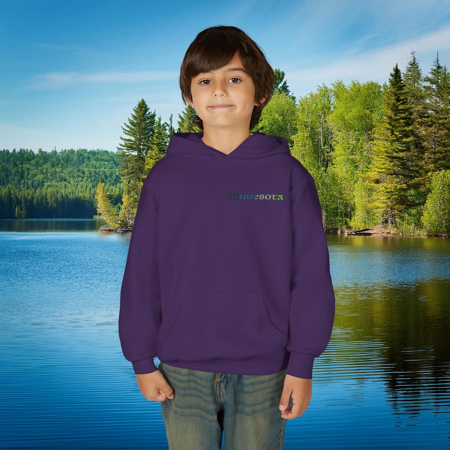 Timber Wolf Youth Hoodie
