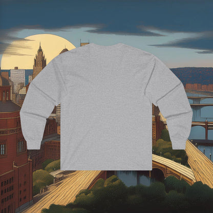 Mini Pittsburgh Football Player Long Sleeve Tee