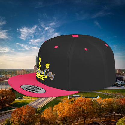 Kansas City Baseball Flat Bill Snapback