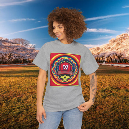 Psychedelic Funky W Skull Tee