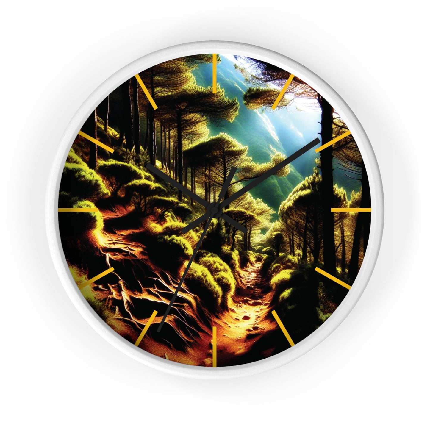 Enchanted Path Wall Clock