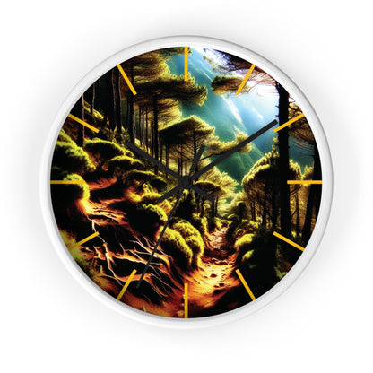 Enchanted Path Wall Clock