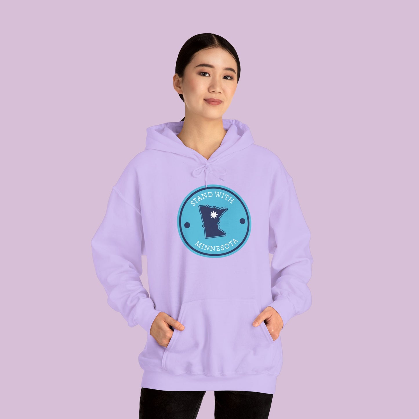 Stand With Minnesota Logo Hoodie