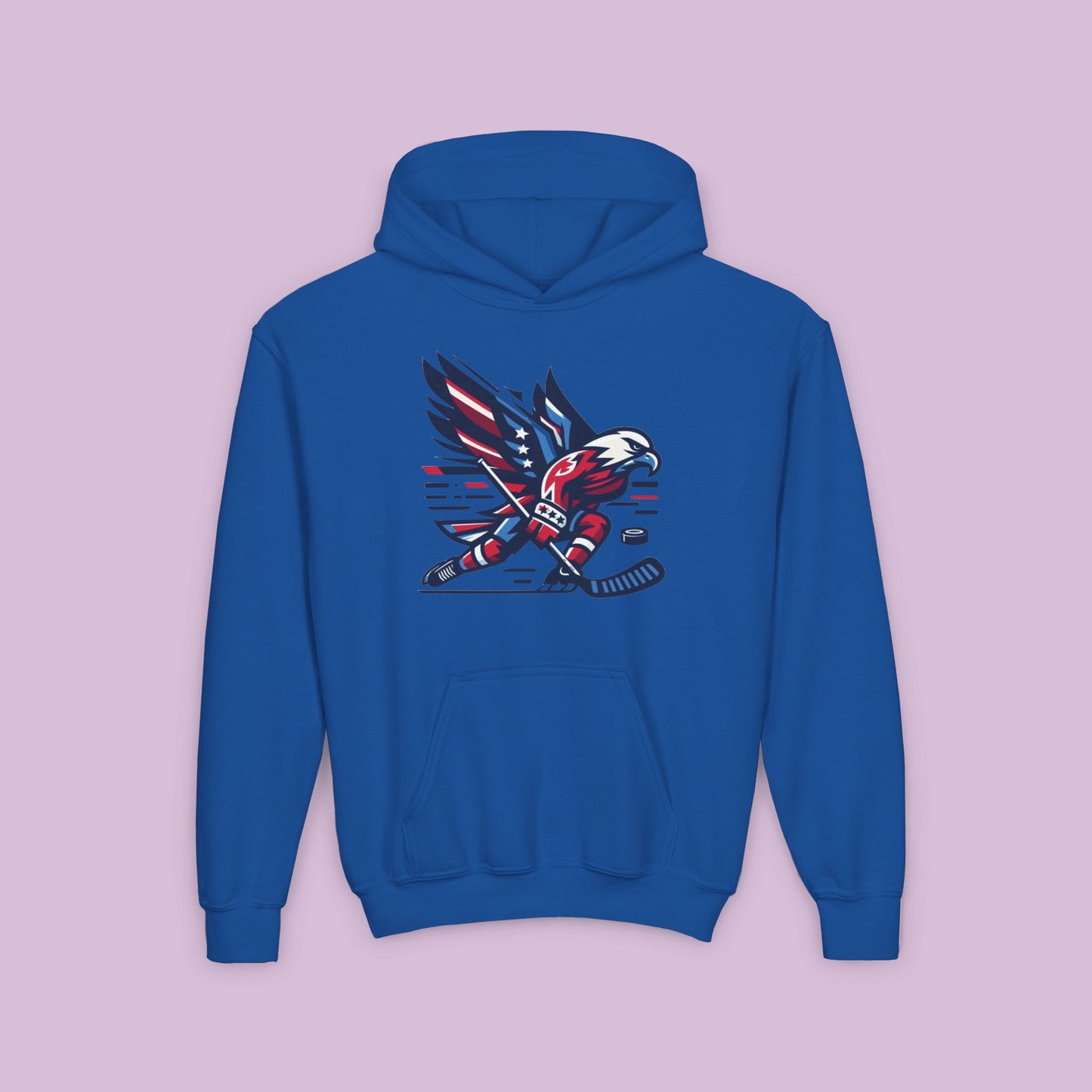 Washington Hockey Eagle Youth Hoodie