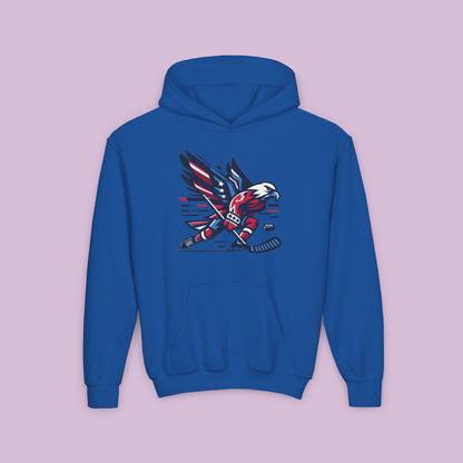 Washington Hockey Eagle Youth Hoodie