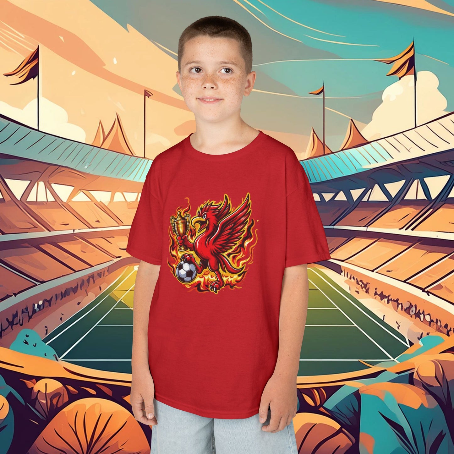 Liverpool Flames Kids Tee