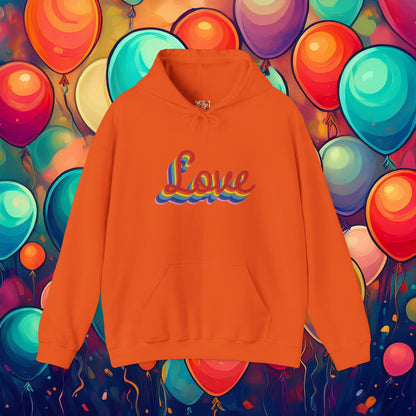Rainbow Love Unisex Hoodie