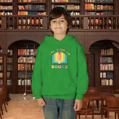I Read Banned Books Youth Hoodie