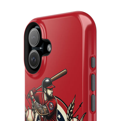 Washington Baseball At Bat Impact-Resistant Cases