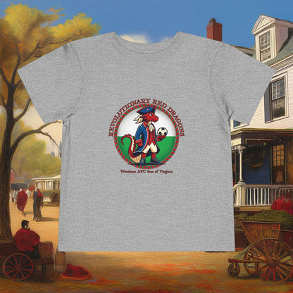 Little Revolutionary Red Dragons Toddler Tee