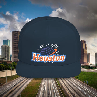 Houston Planetary Flat Bill Snapback