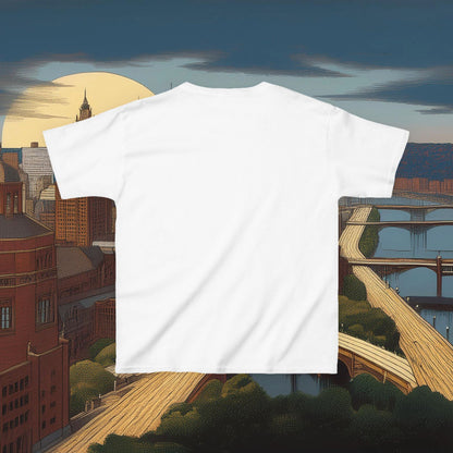 Pittsburgh Football Crest Kids Tee