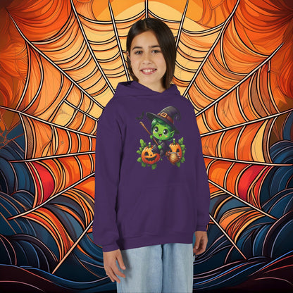Cute Witch Youth Hoodie