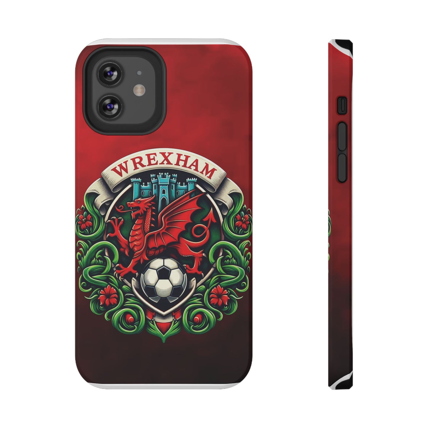 Wrexham Crest Impact-Resistant Cases