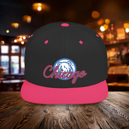 Chicago Bear Cub Baseball Flat Bill Snapback