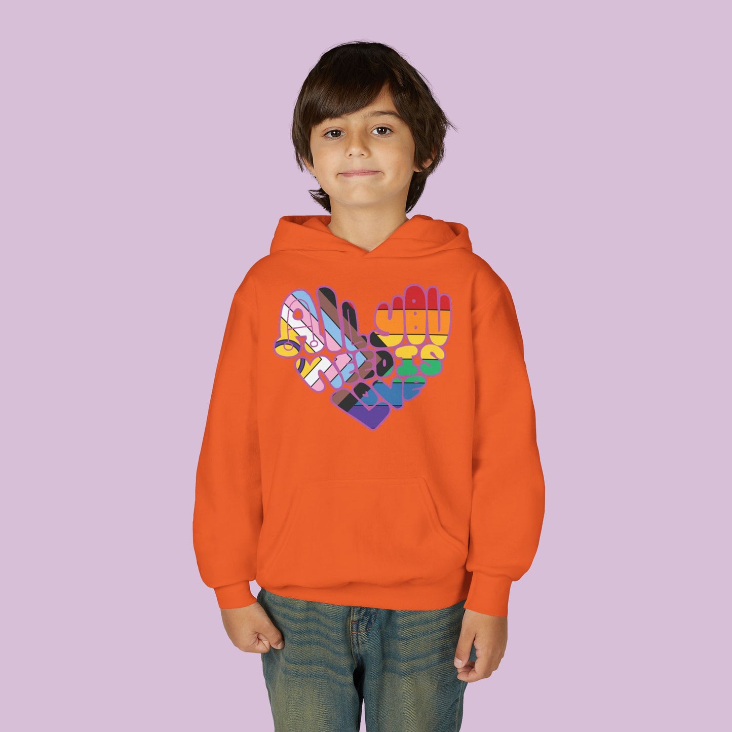 All You Need Is Love Youth Hoodie
