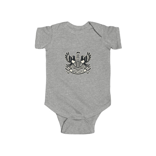 Newcastle United B&W Crest Infant Bodysuit