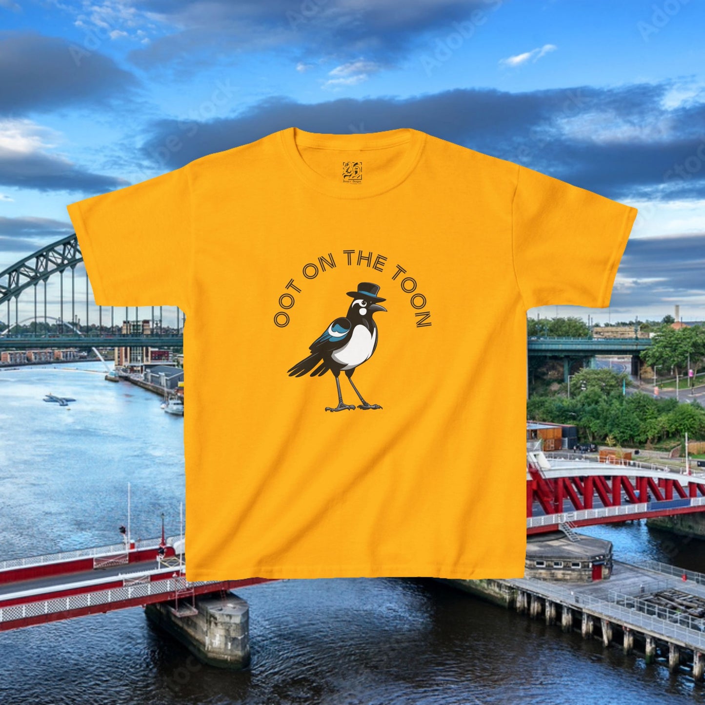 Newcastle United "Oot on the Toon" Kids Tee