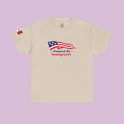 Powered By Immigrants Tee