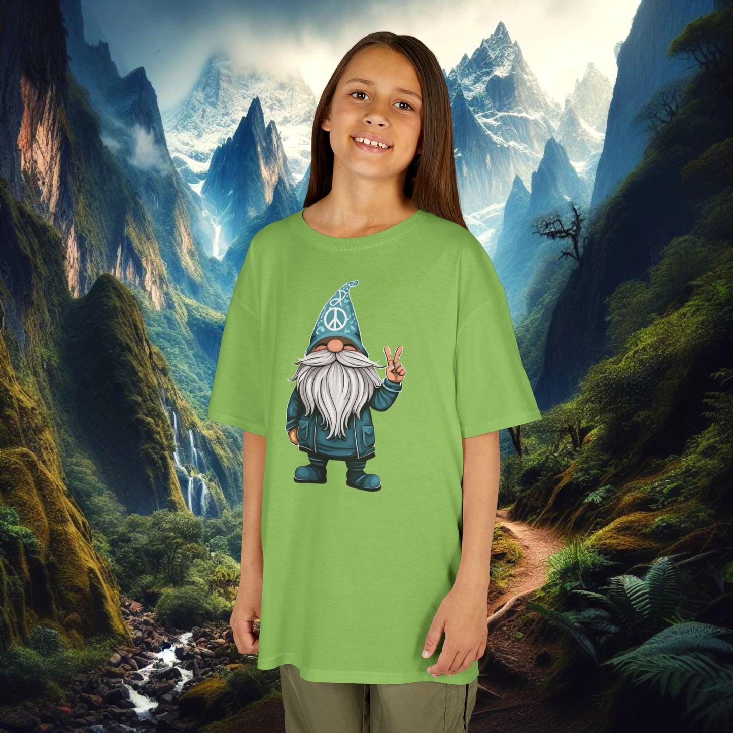 Peace Gnome Kids Tee