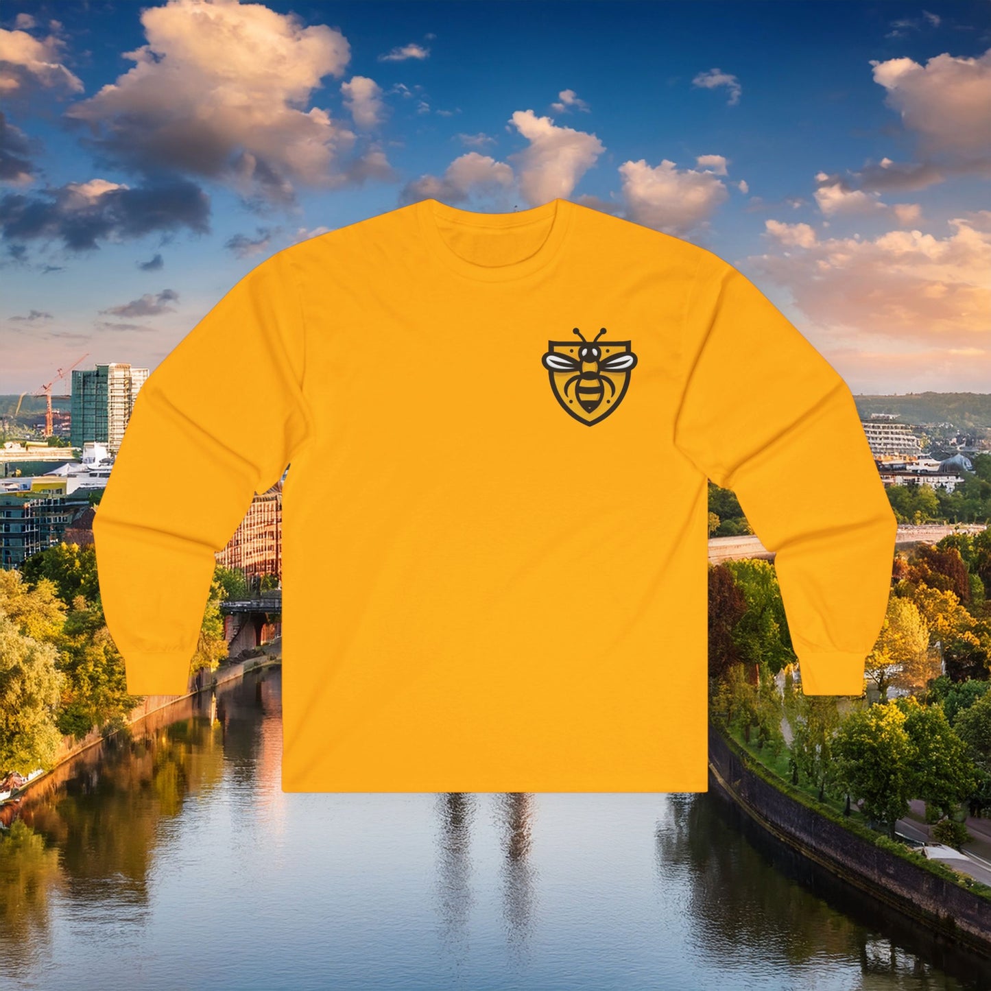 Dortmund Bundesflagge Wall Long Sleeve Tee