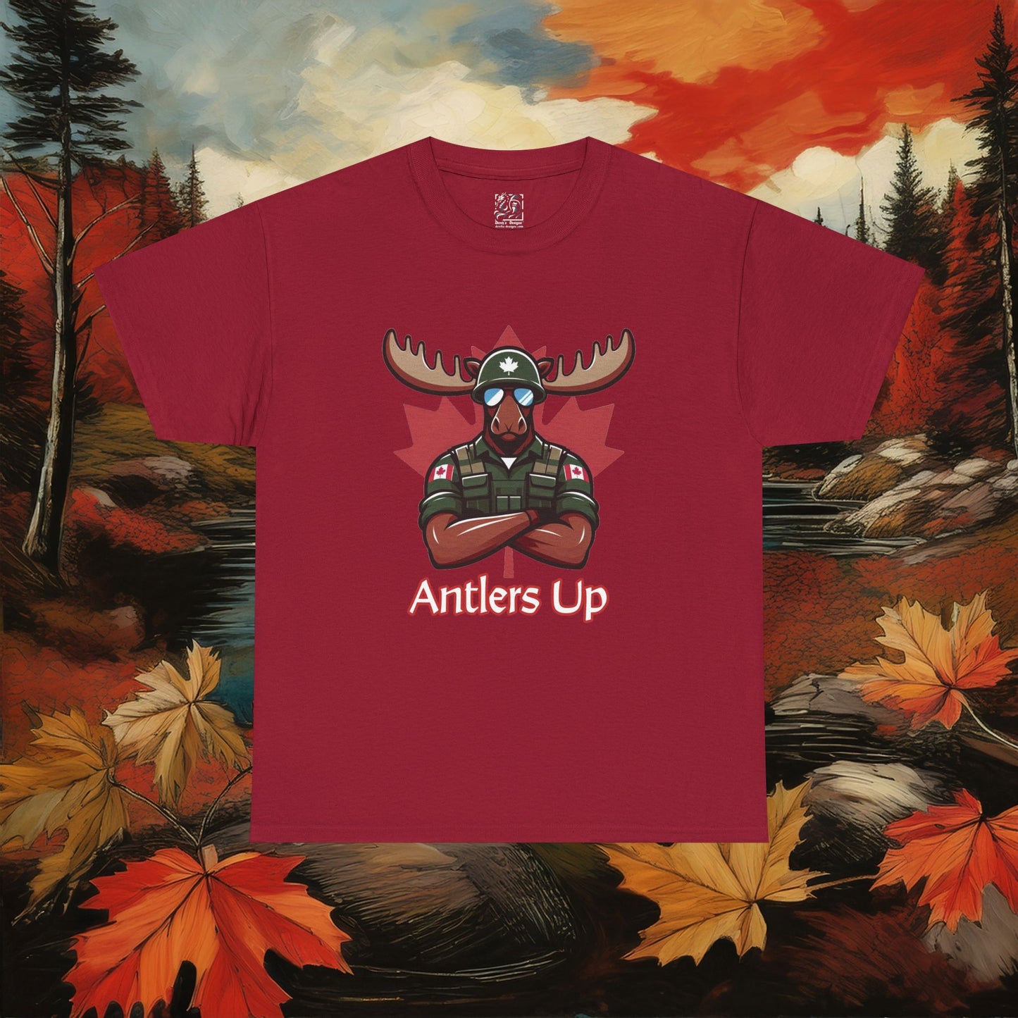 Canadian Moose "Antlers Up" Tee