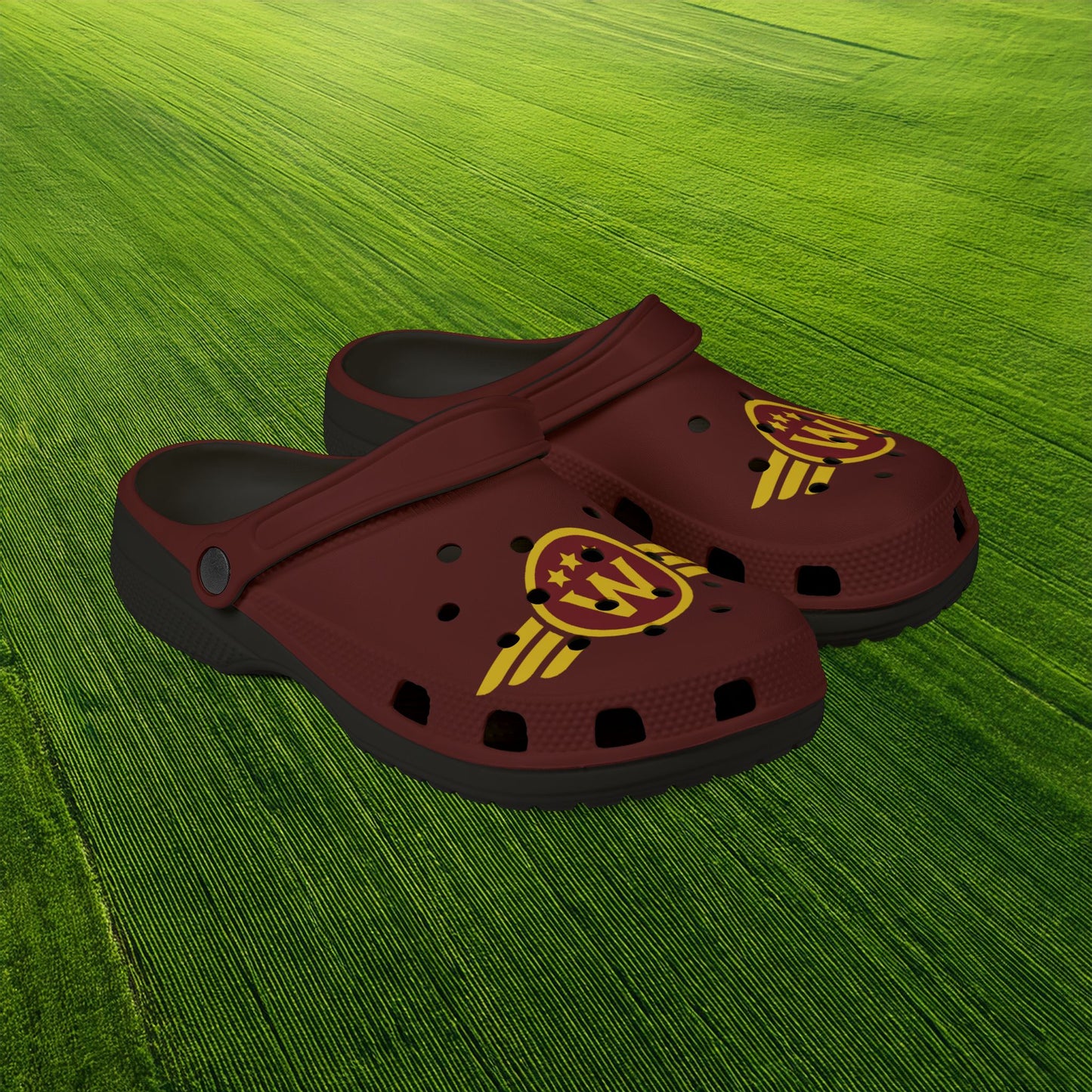 Washington DC Football Logo Foam Clogs