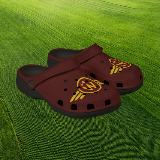 Washington DC Football Logo Foam Clogs