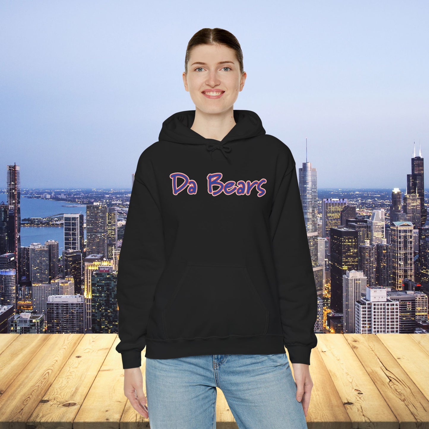 Da Bears Logo Hoodie