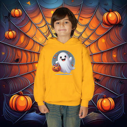 Trick or Treat Ghost Youth Hoodie