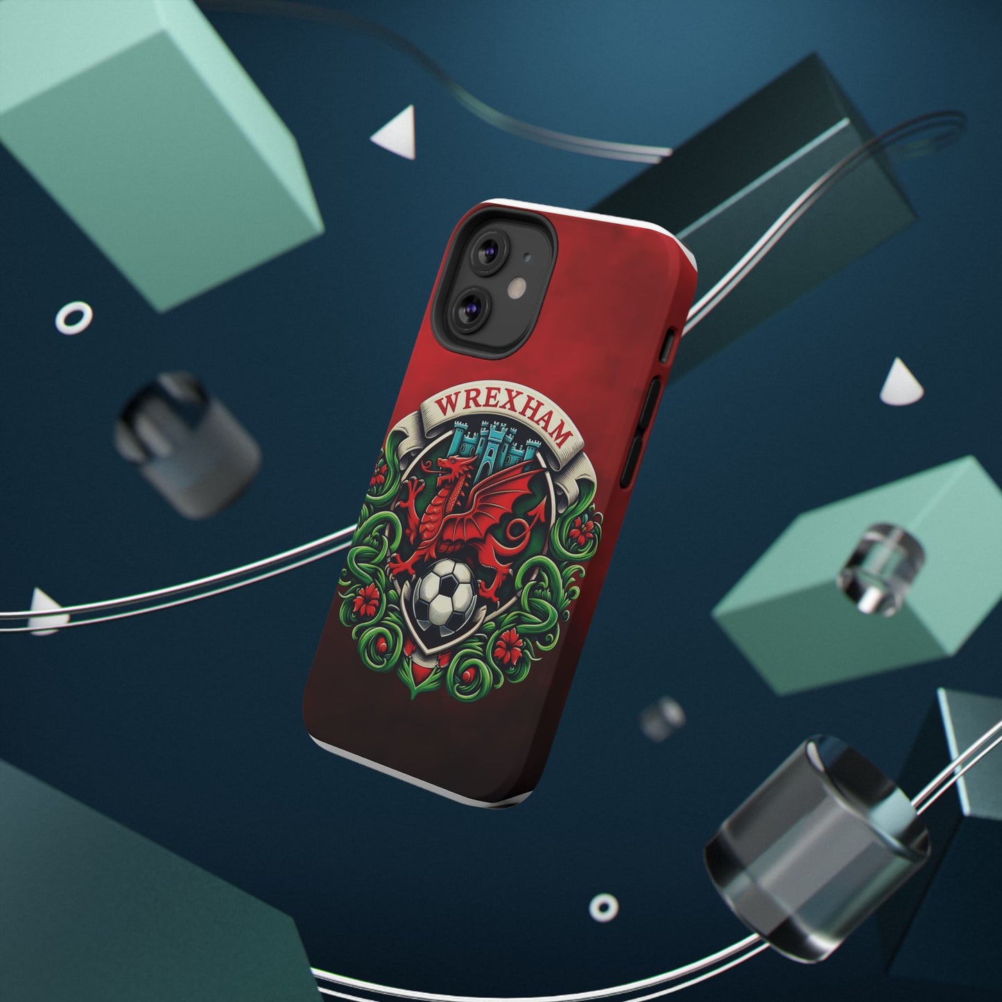 Wrexham Crest Impact-Resistant Cases