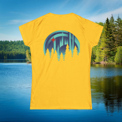Minnesota Polar Lights Women's Softstyle Tee
