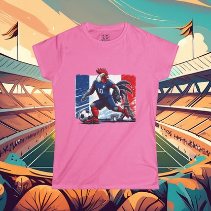 French Football Women's Softstyle Tee