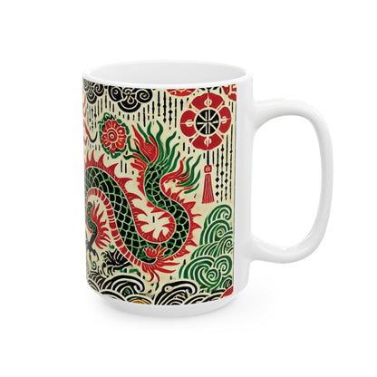 Dragon Dance Ceramic Mugs (11oz\15oz)