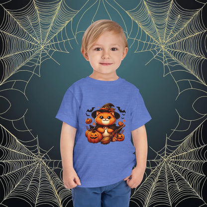 Halloween Cat Toddler Tee