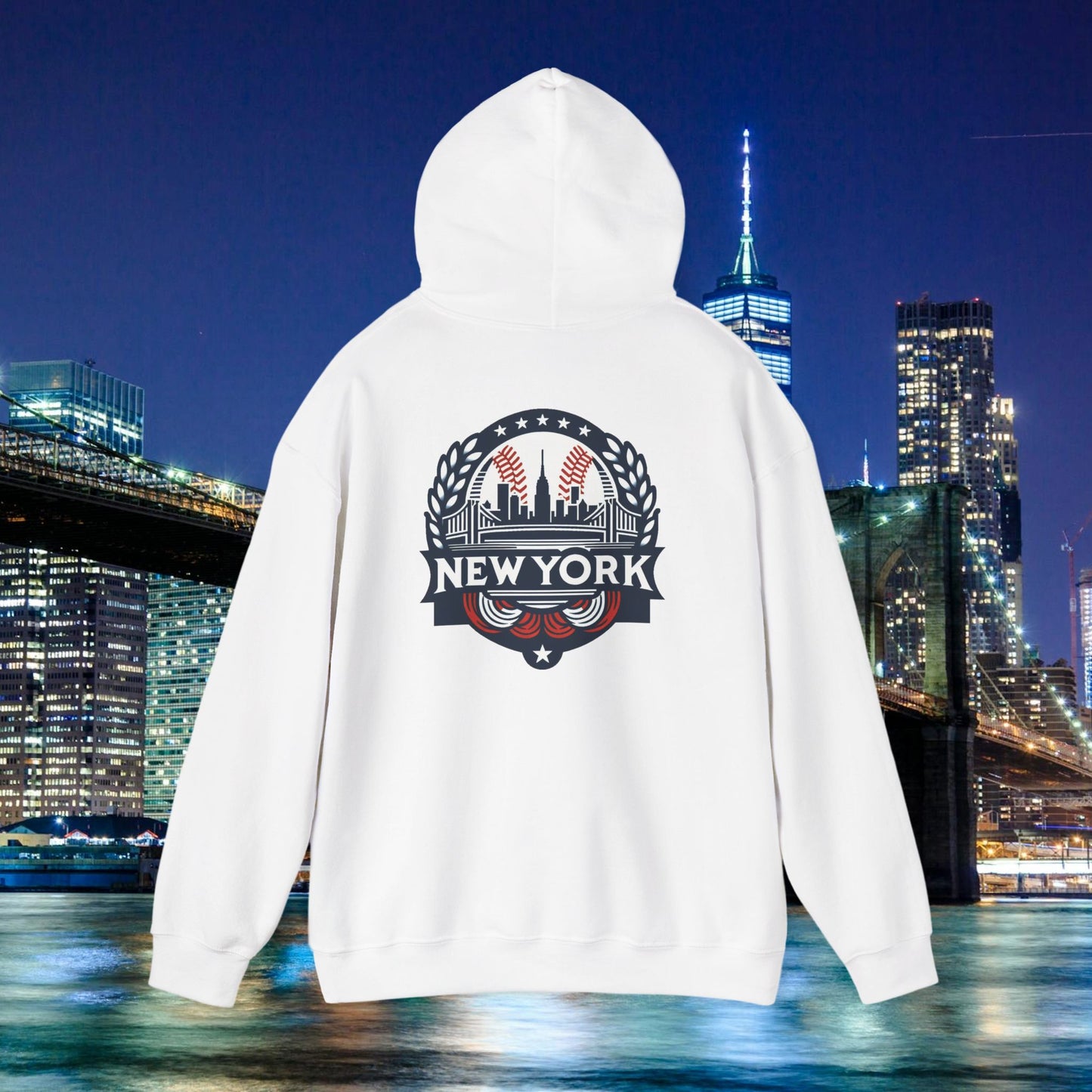 New York Bronx Baseball Hoodie