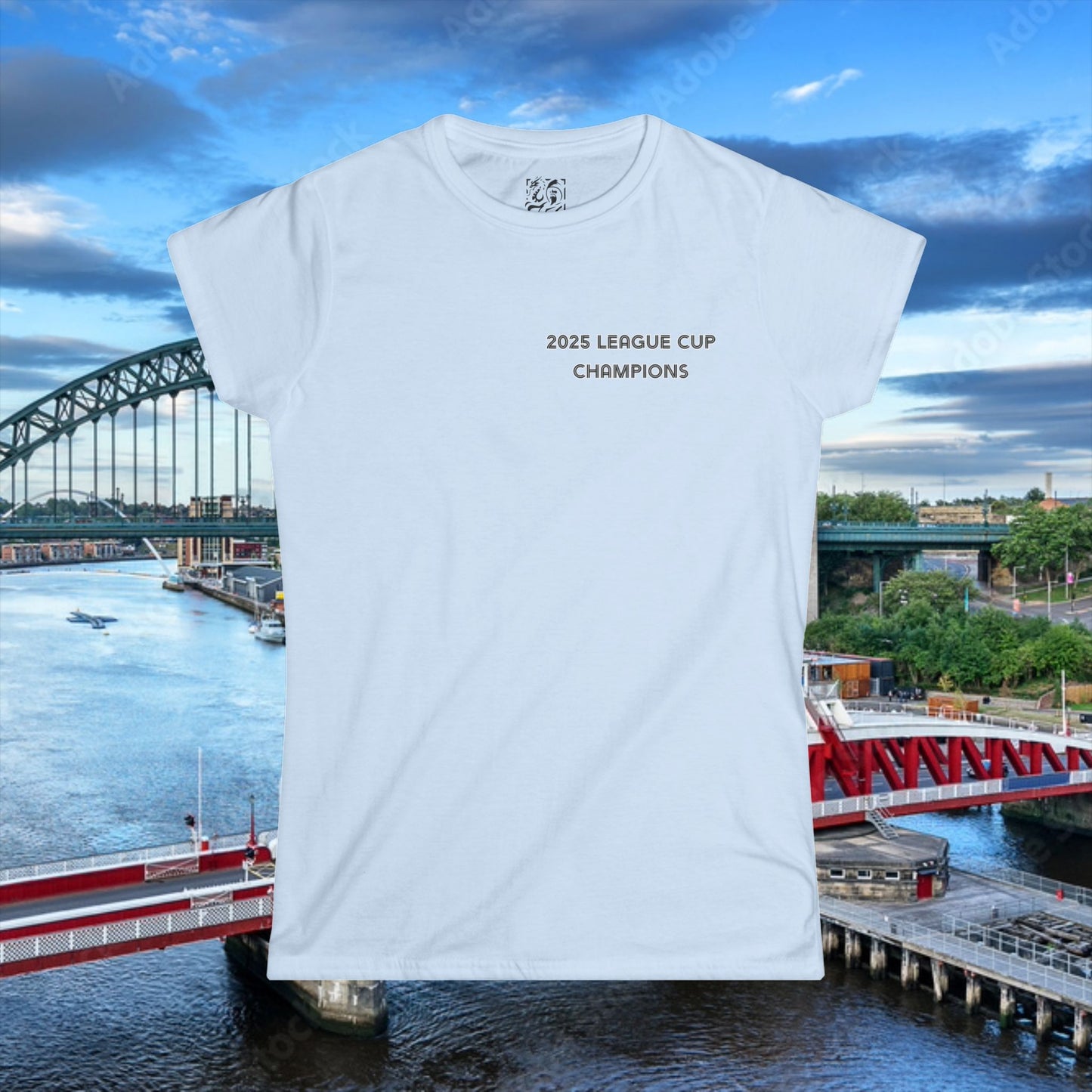 NUFC 2025 Carabao Cup Women's Softstyle Tee