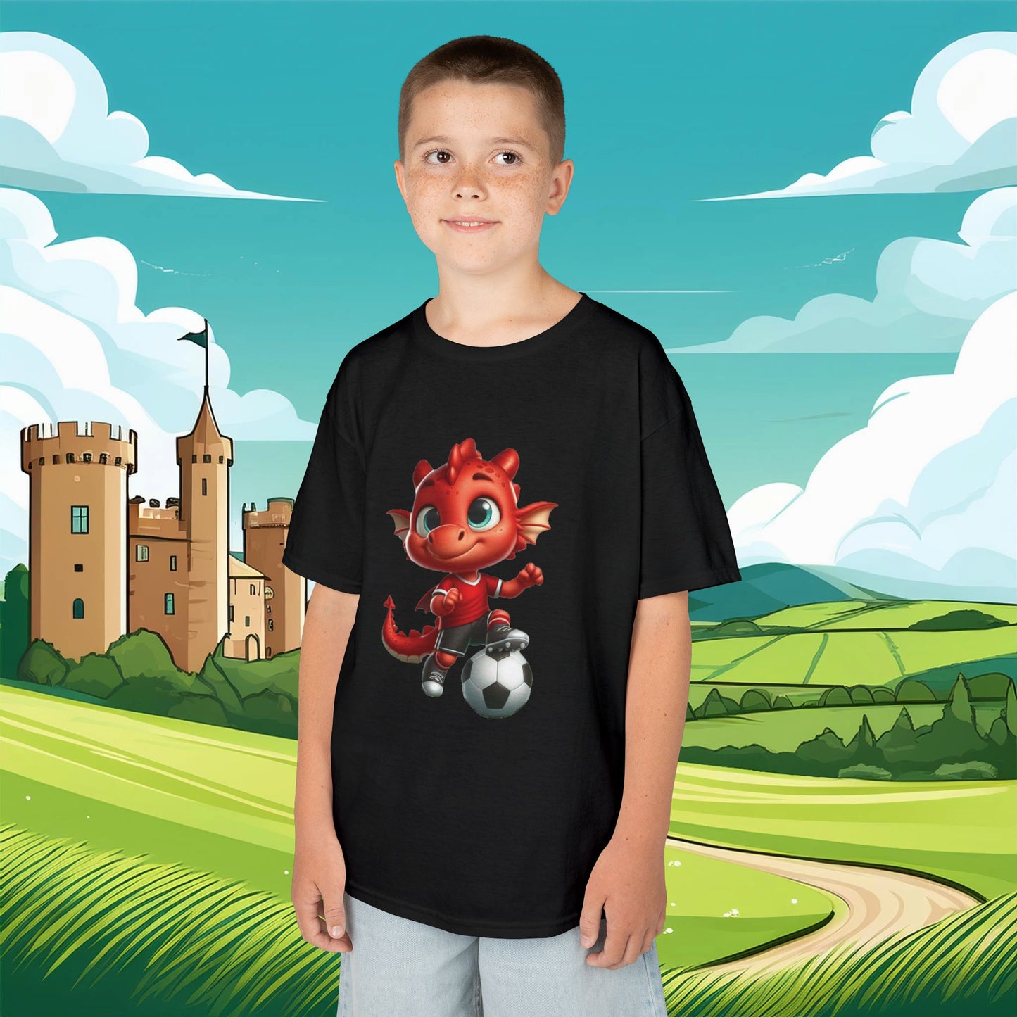 Wrexham Little Red Dragon Kids Tee