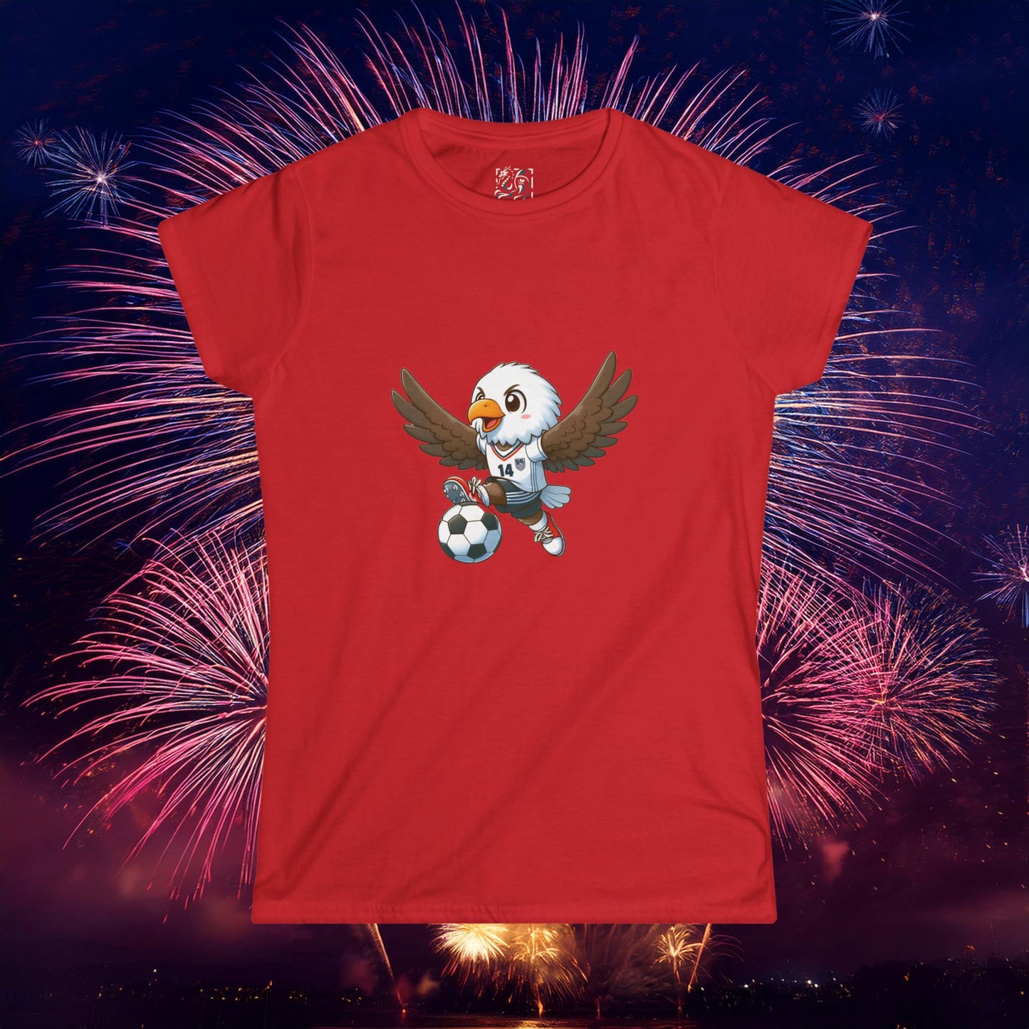 USA Soccer Women's Softstyle Tee