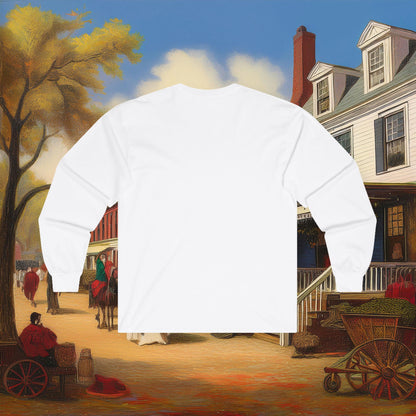 Revolutionary Red Dragons Crest Long Sleeve Tee