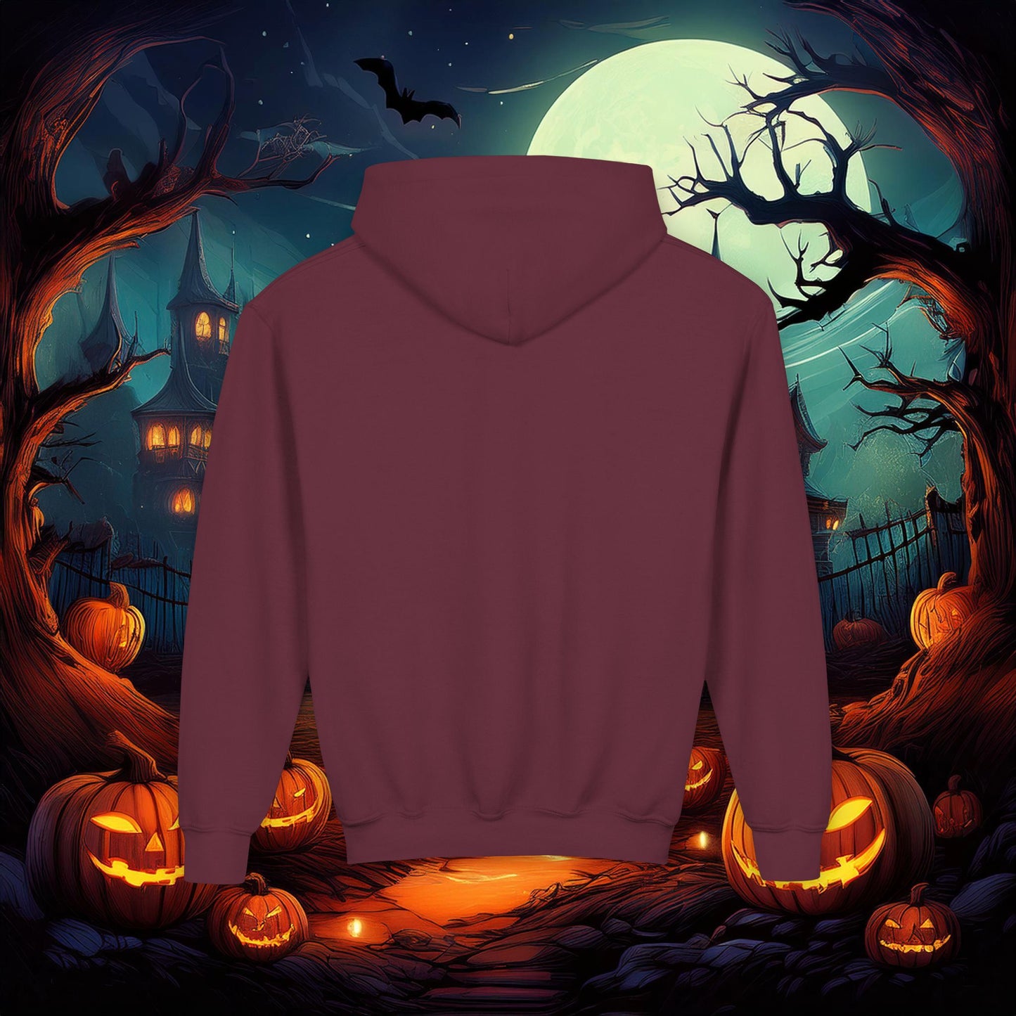 Cute Bat Youth Hoodie