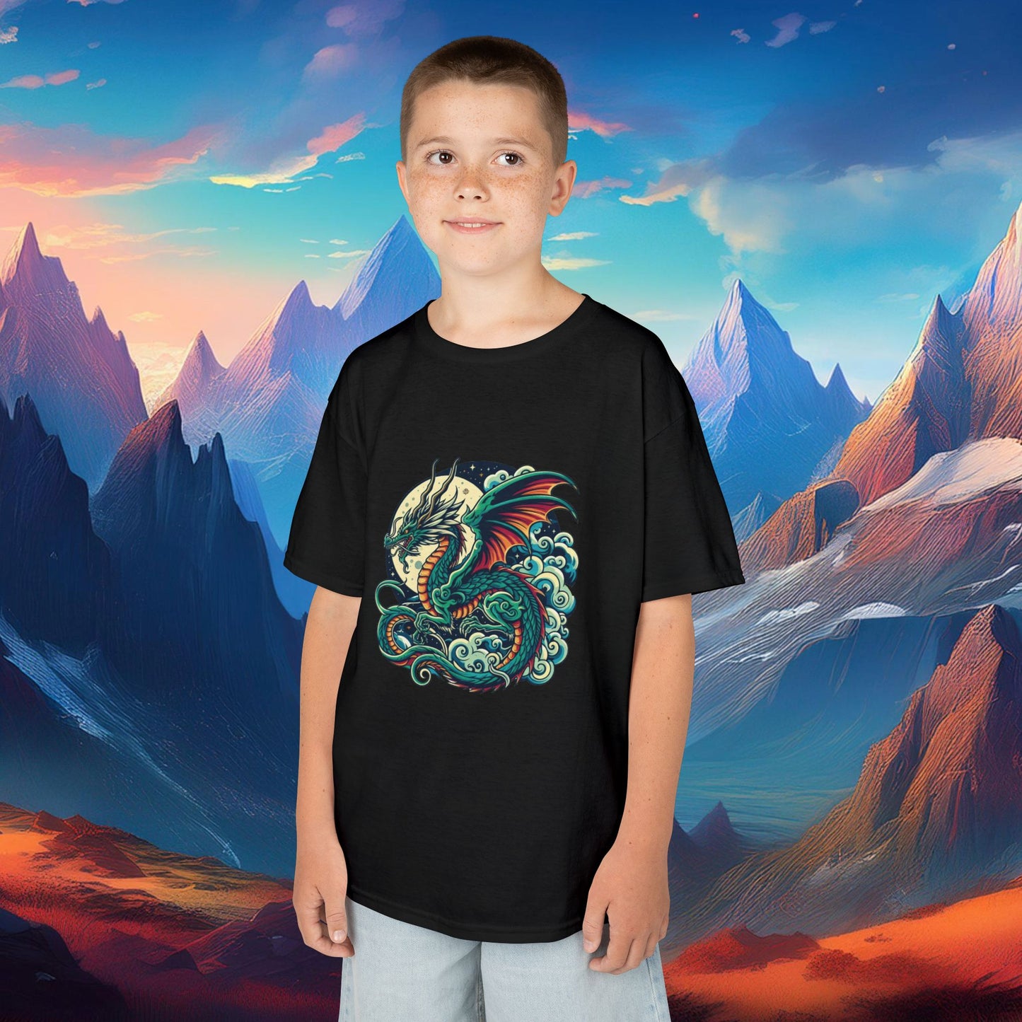 Cloud Dragon Kids Tee