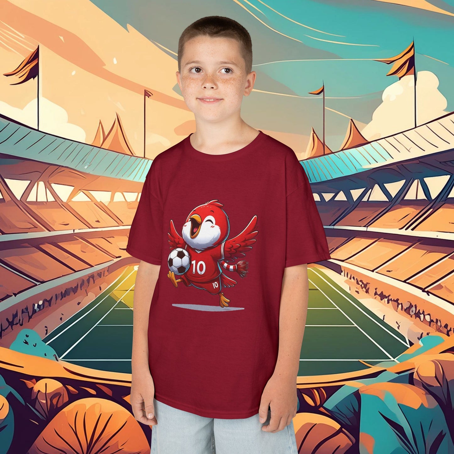 Liverpool Mini Reds Player Kids Tee