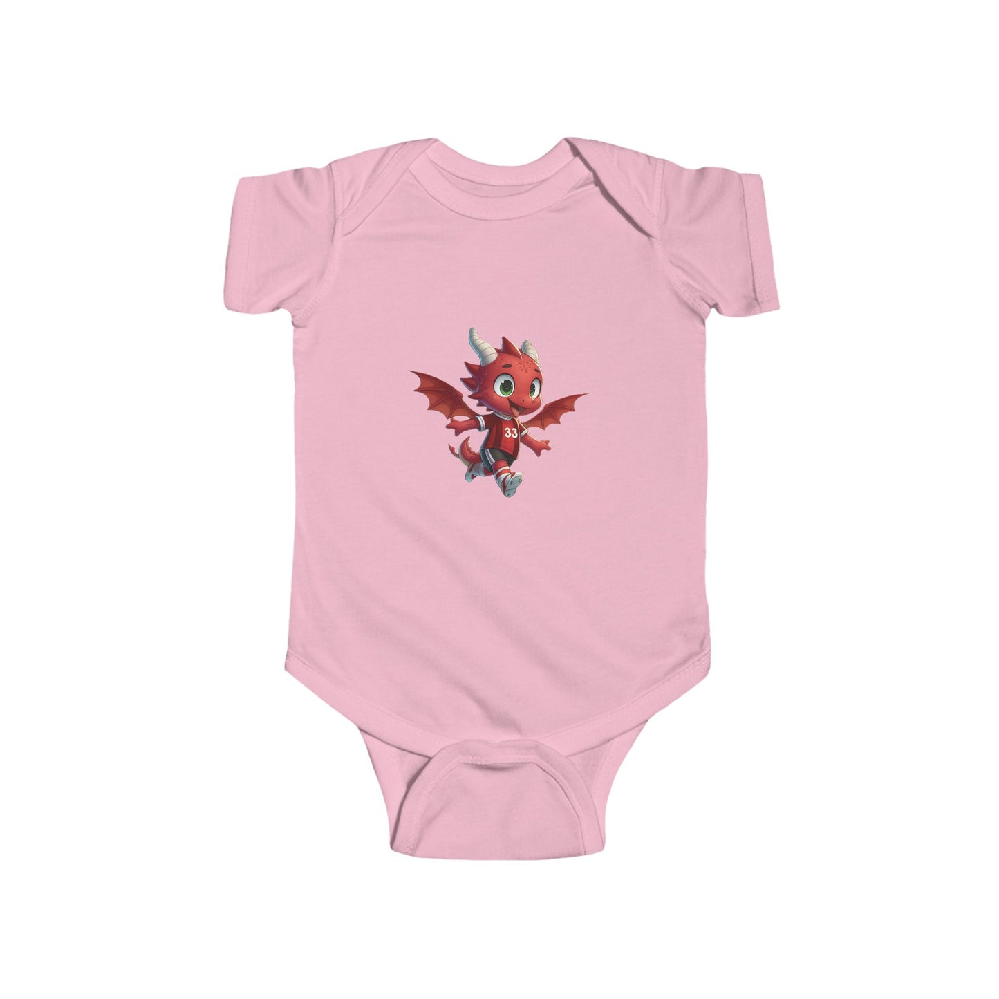 Wrexham Mini Red Dragon Infant Bodysuit