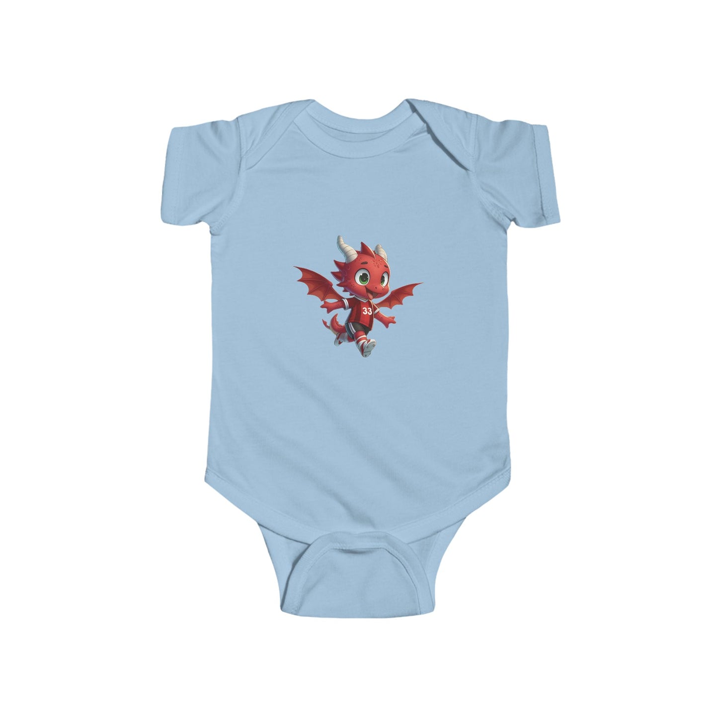 Wrexham Mini Red Dragon Infant Bodysuit