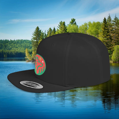 Minnesota Wild Wolf Flat Bill Snapback