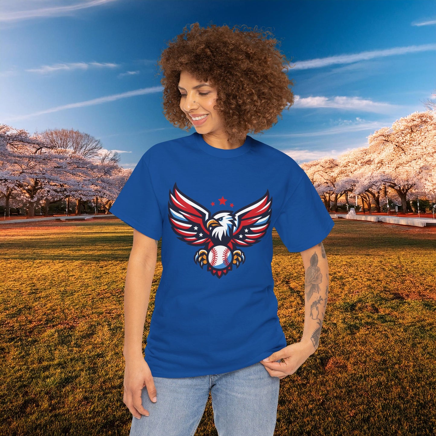 Washington Baseball Eagle Tee
