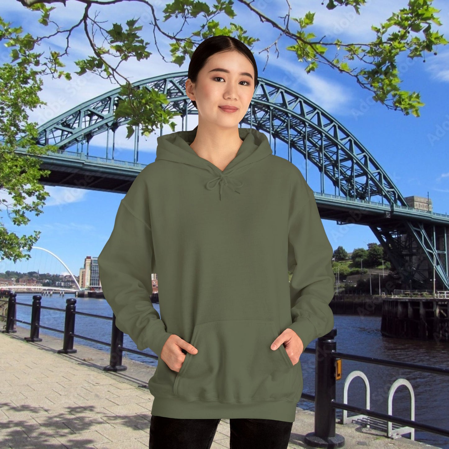 Newcastle United Blue Star Mags Hoodie