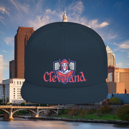 Cleveland Baseball Flat Bill Snapback